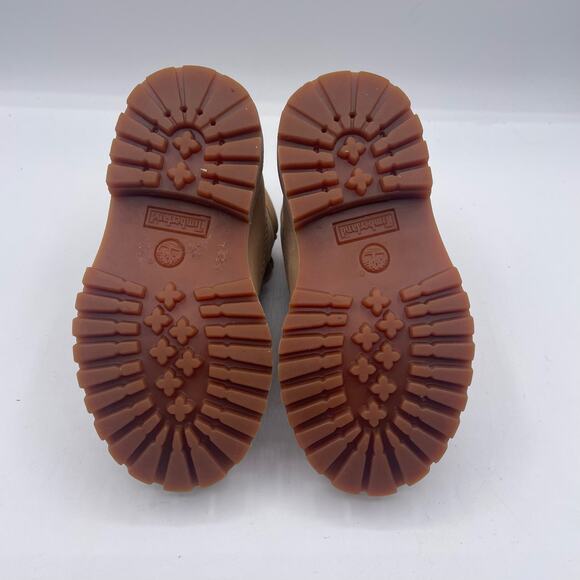Timberland Premium 6in Waterproof Beige Nubuck Boots Toddler 7 - Picture 8 of 8